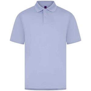 Henbury Mens Pique Polo Shirt / Lavender